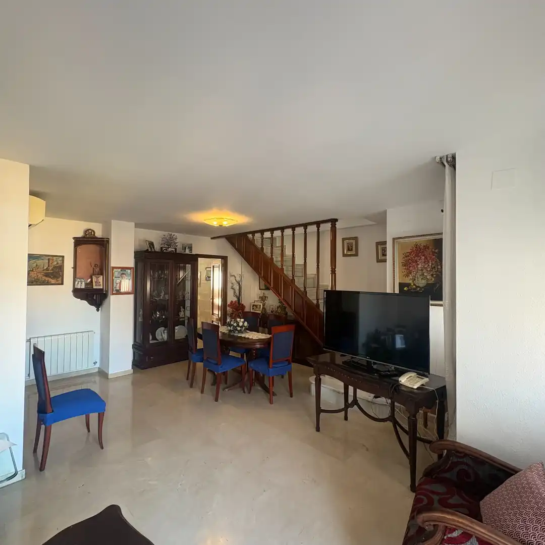 Living room of Attic for sale in Badalona  with Air Conditioner, Heating and Terrace
