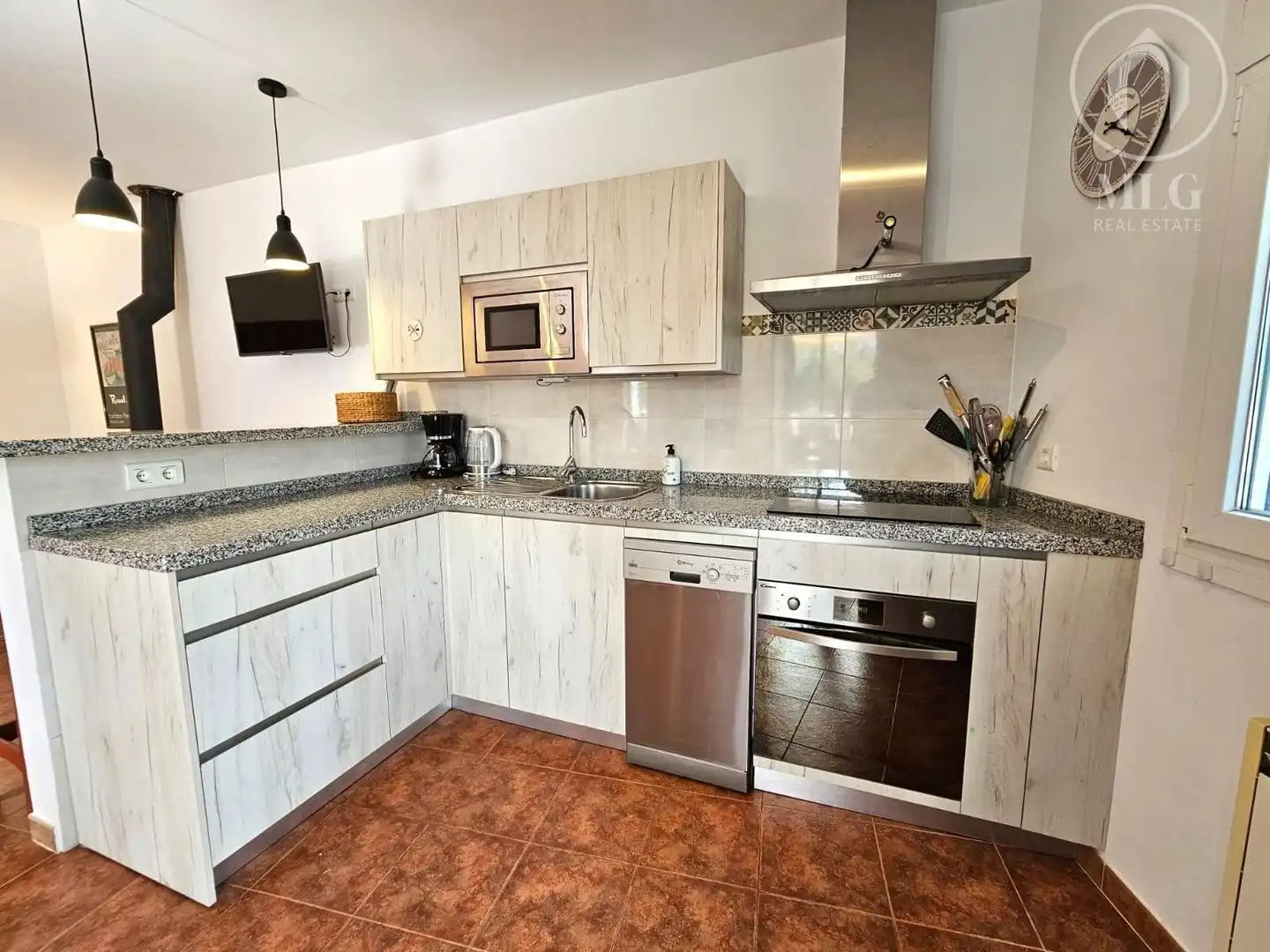 Cocina de Casa o chalet en venta en Alfarnatejo con Calefacción, Terraza y Trastero