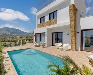 Swimming pool of House or chalet for sale in Finestrat  with Air Conditioner, Private garden and Terrace