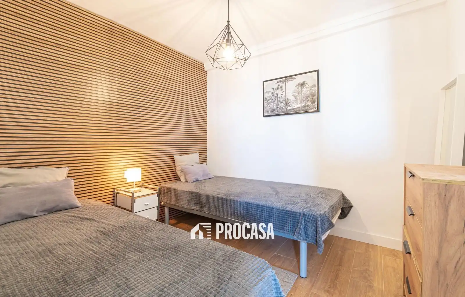 Schlafzimmer von Wohnung zum Verkauf in Empuriabrava mit Klimaanlage, Heizung und Terrasse