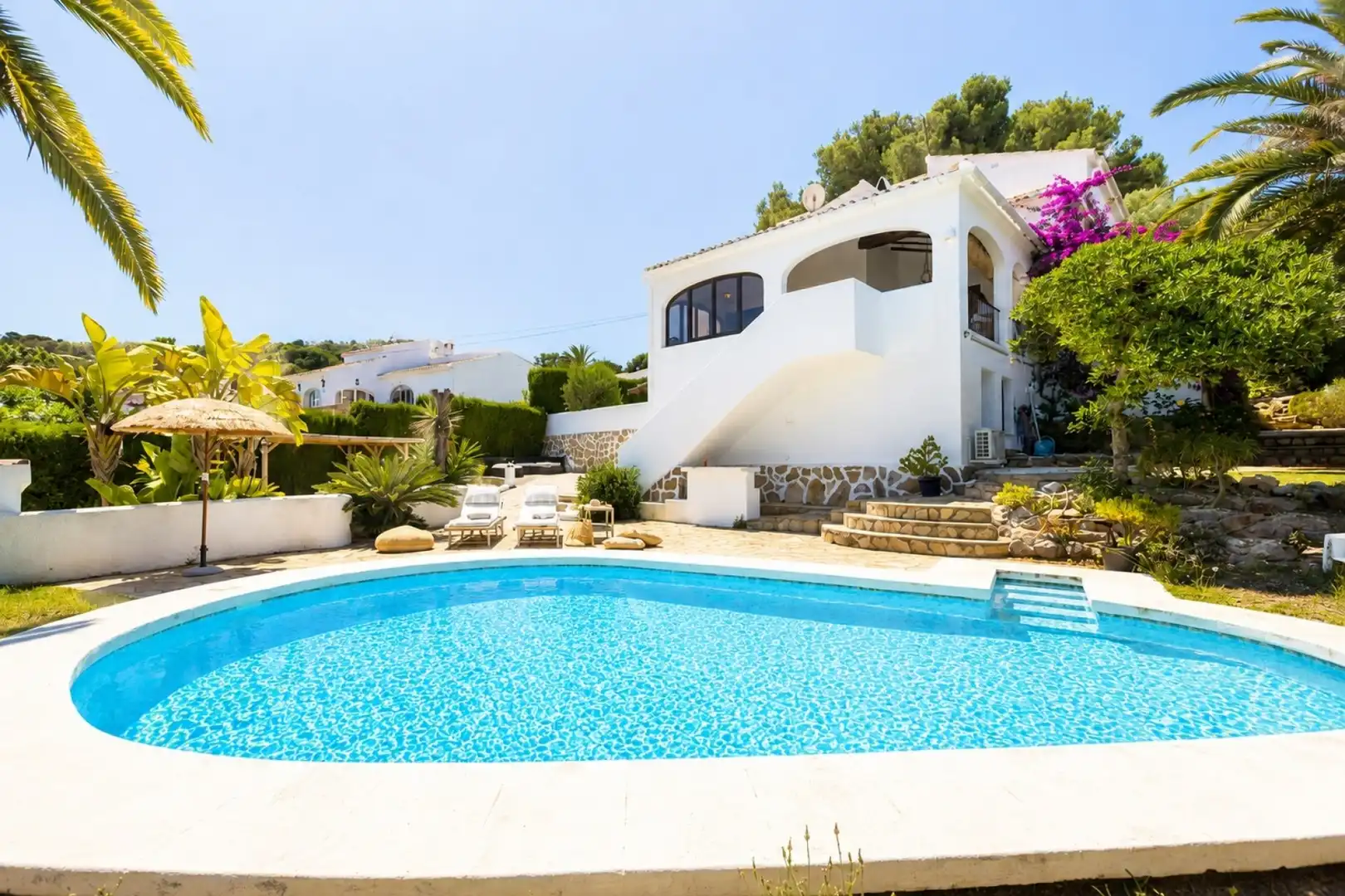 Piscina de Casa o chalet en venta en Jávea / Xàbia con Aire acondicionado, Calefacción y Jardín privado
