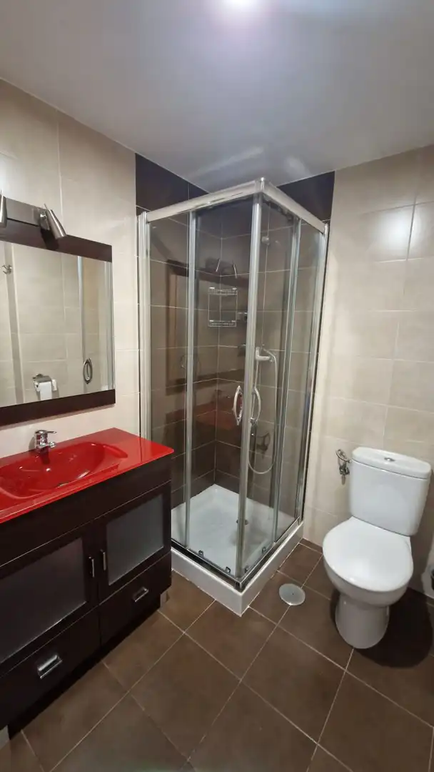 Badezimmer von Wohnung zum Verkauf in León Capital  mit Heizung, Parkett und Terrasse