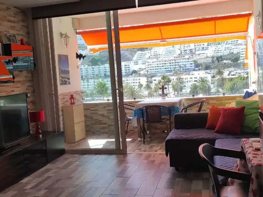 Terrace of Flat for sale in Mogán  with Swimming Pool