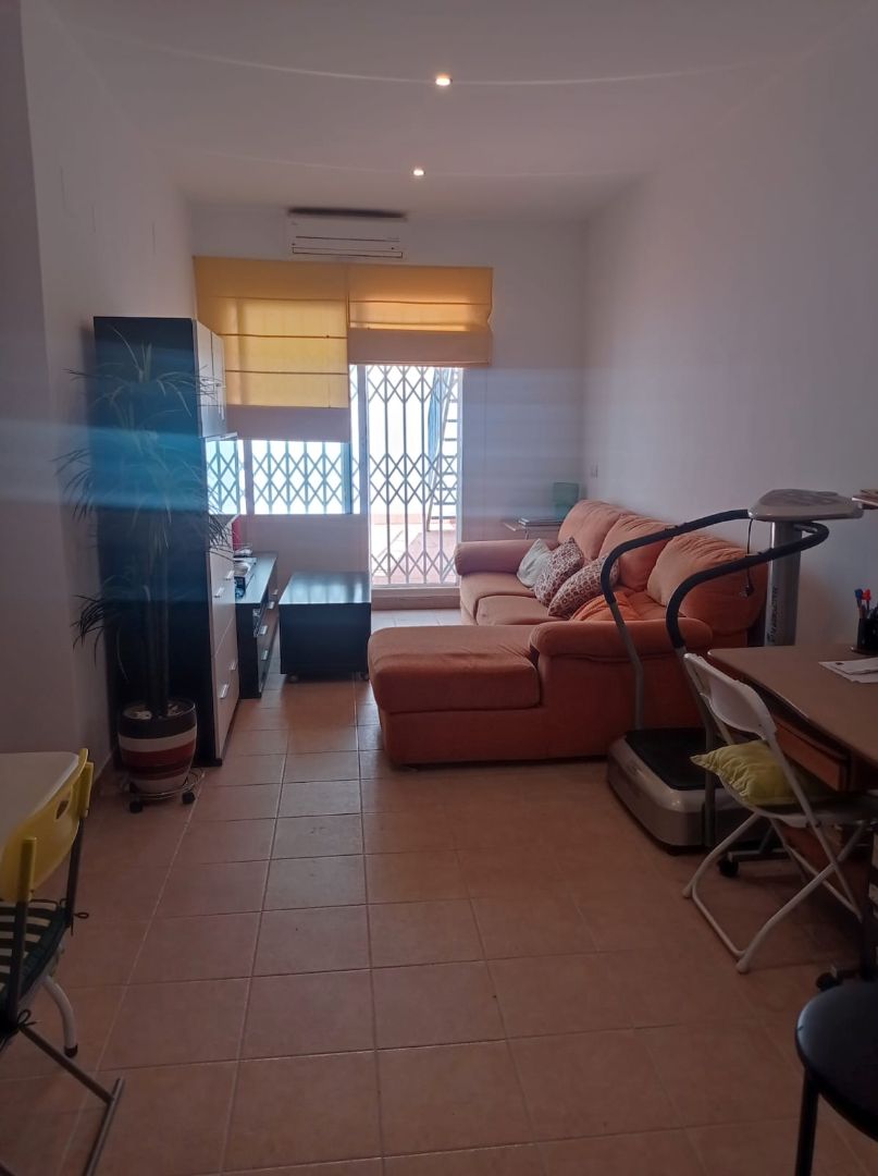Living room of Flat for sale in Montellano  with Air Conditioner, Terrace and Storage room