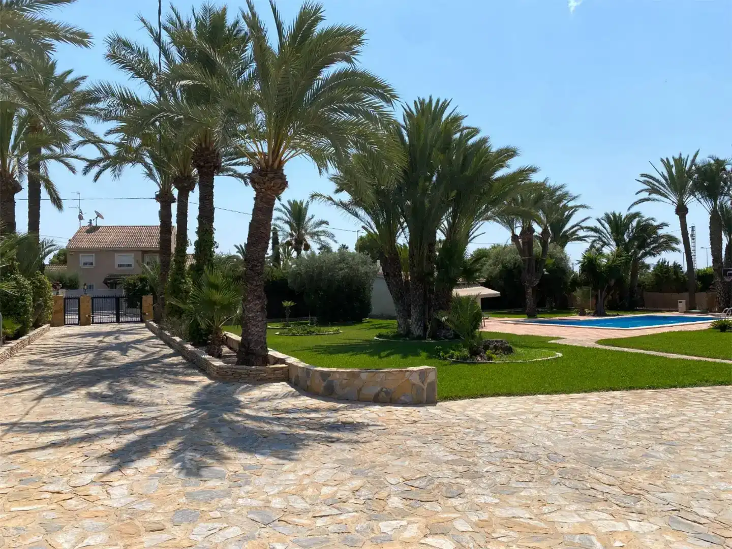 Jardí de Casa o xalet en venda en Santa Pola amb Aire condicionat i Piscina