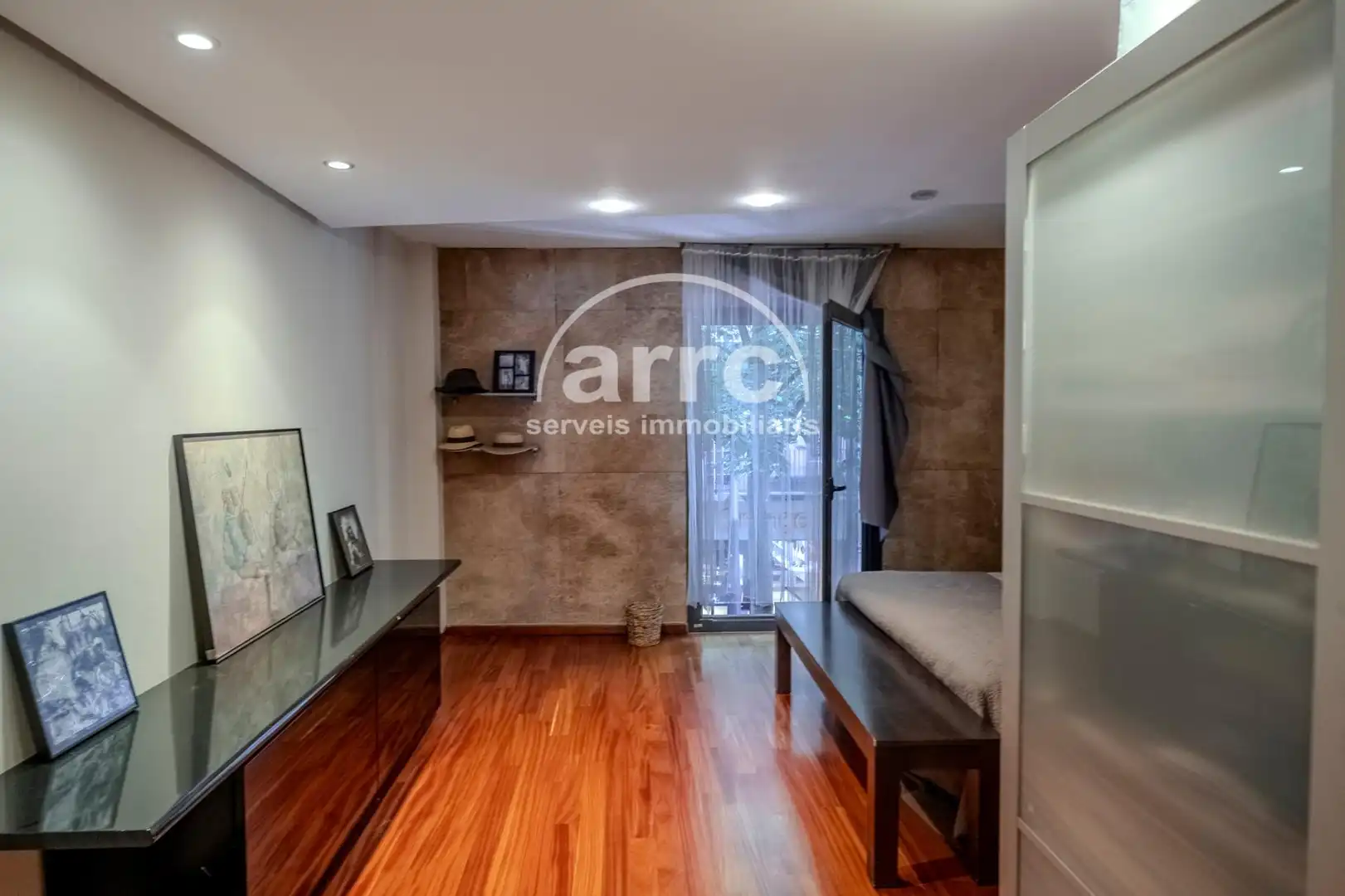 Bedroom of Flat for sale in Mataró  with Heating, Terrace and Balcony