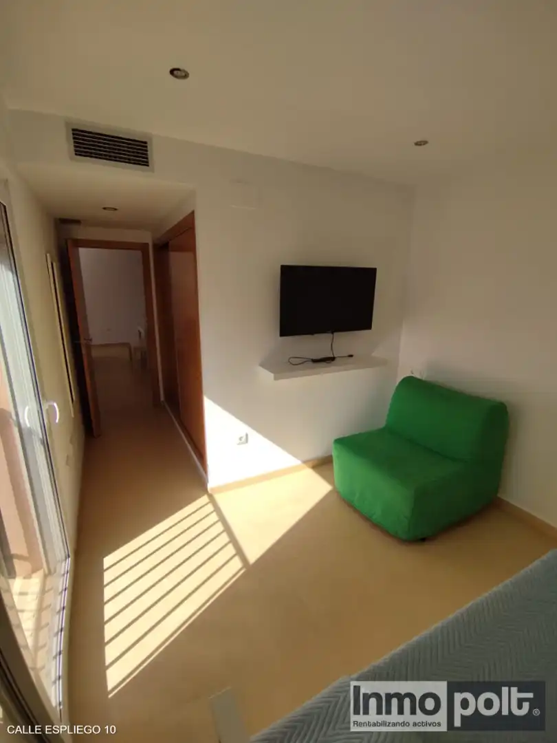 Wohnzimmer von Wohnung zur Miete in Torre-Pacheco mit Klimaanlage, Terrasse und Möbliert