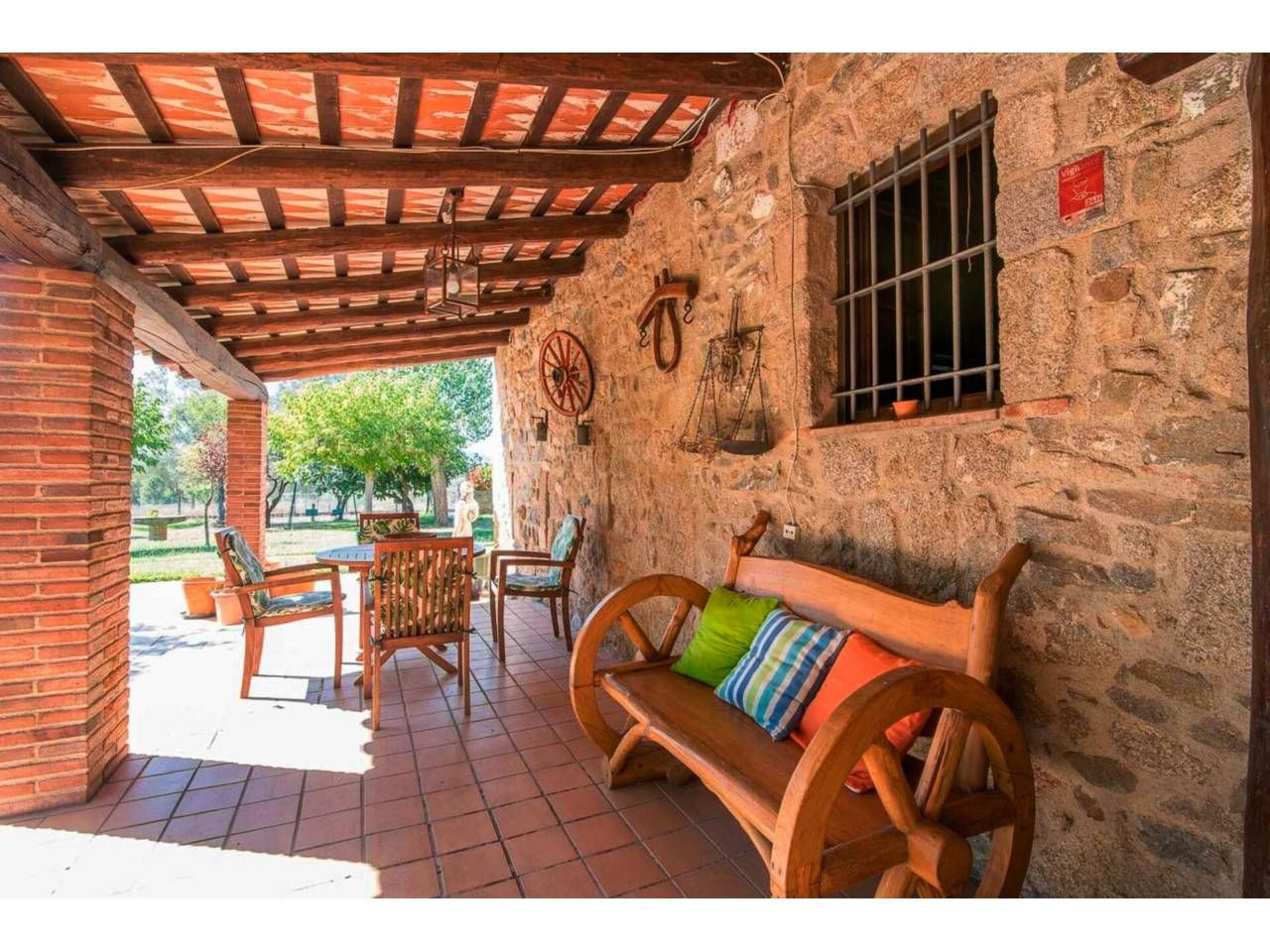 Terrace of Country homes for sale in Llagostera  with Heating, Private garden and Terrace
