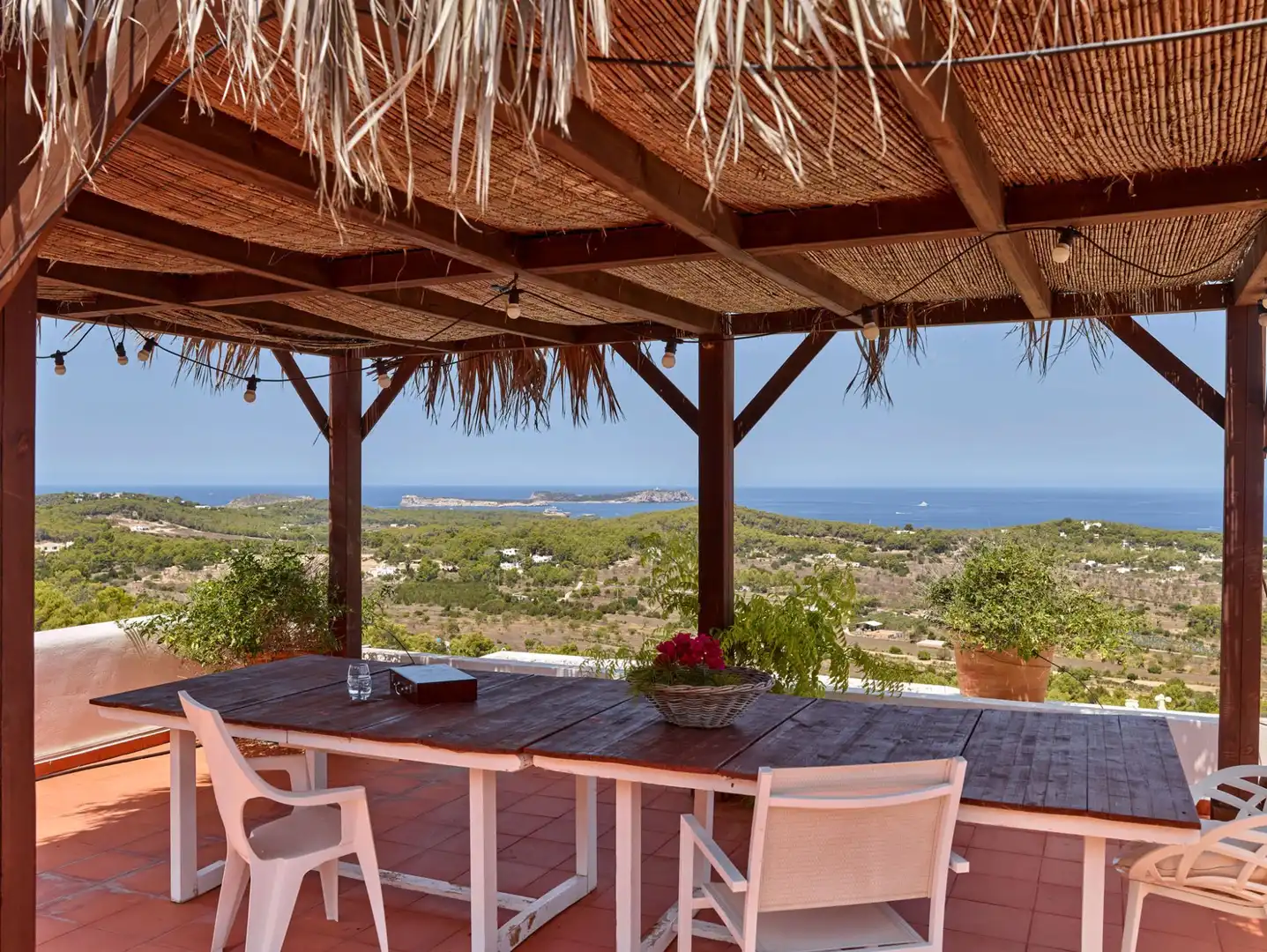 Terraza de Casa o chalet en venta en Sant Josep de sa Talaia con Aire acondicionado, Calefacción y Jardín privado