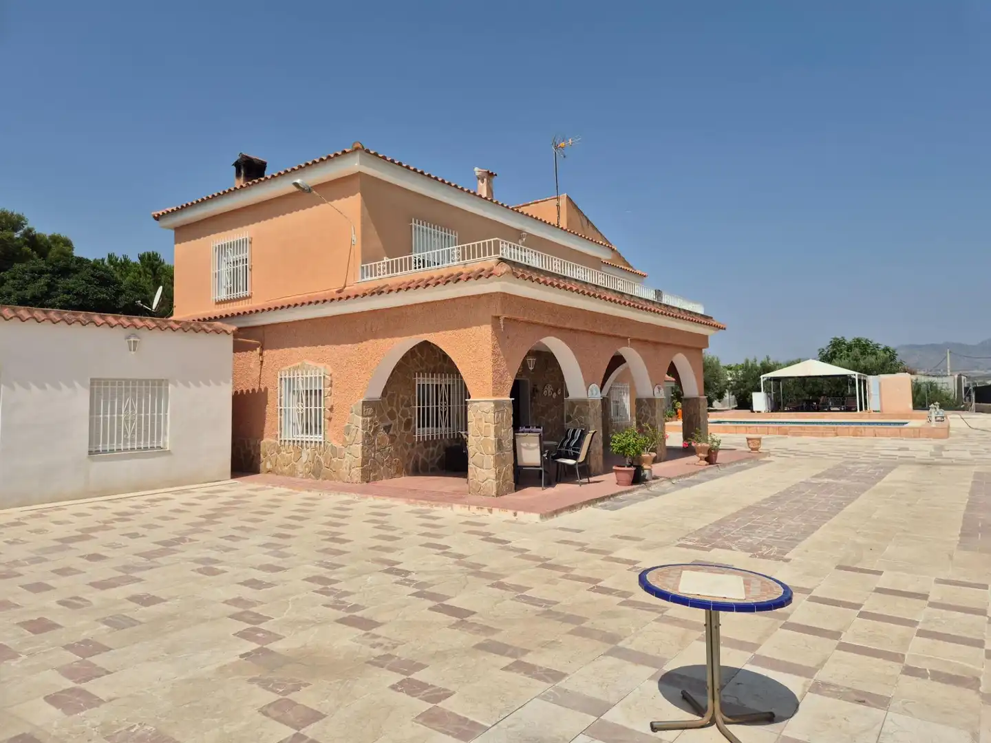 Vista exterior de Casa o chalet en venta en Aspe con Aire acondicionado, Calefacción y Jardín privado