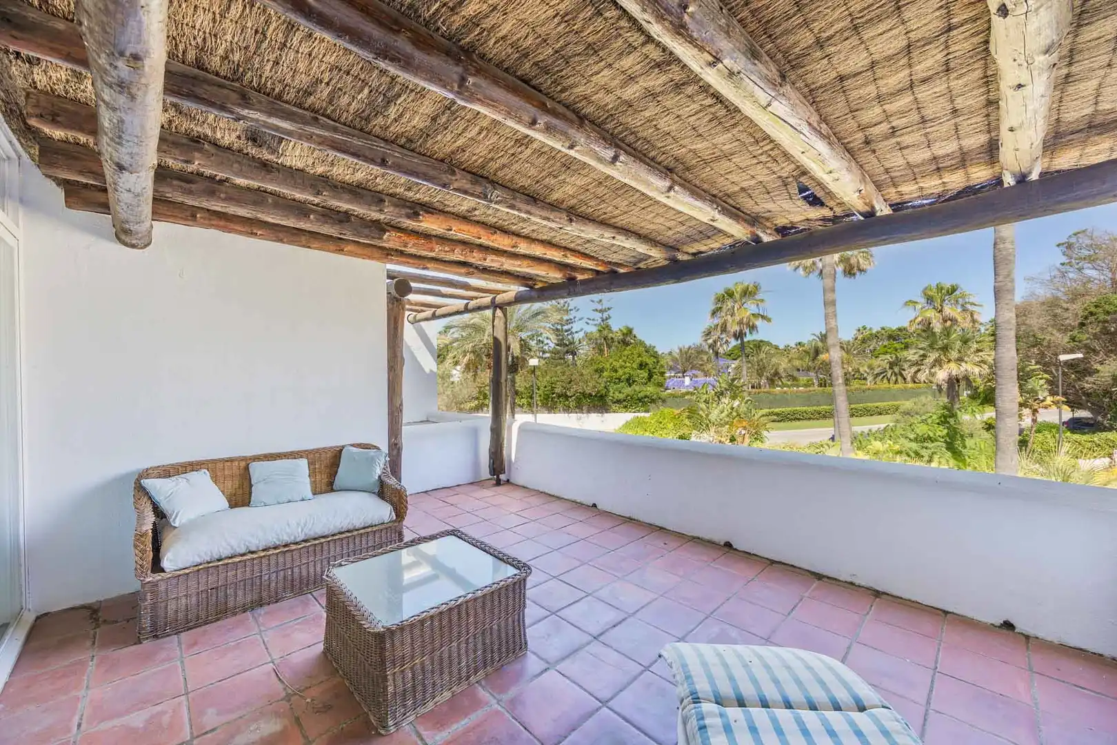 Terrace of Detached homes for sale in Sotogrande  with Air Conditioner, Private garden and Terrace