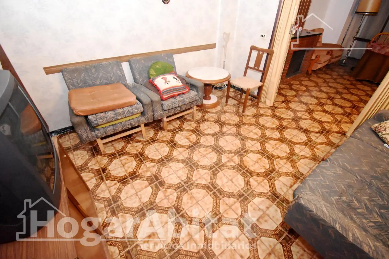 Sala d'estar de Casa o xalet en venda en Almazora / Almassora amb Aire condicionat, Calefacció i Terrassa