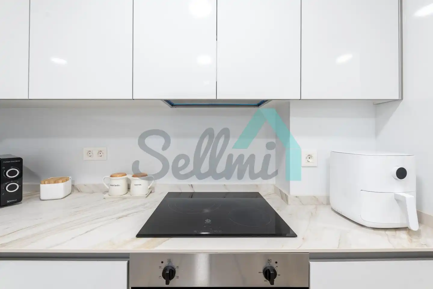 Cocina de Piso en venta en Oviedo  con Calefacción