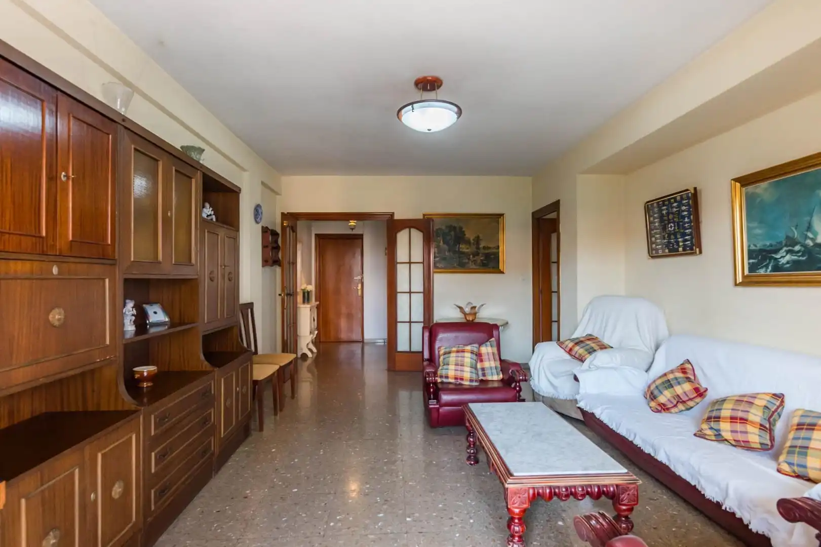 Wohnzimmer von Wohnung zur Miete in Murcia mit Klimaanlage, Terrasse und Abstellraum