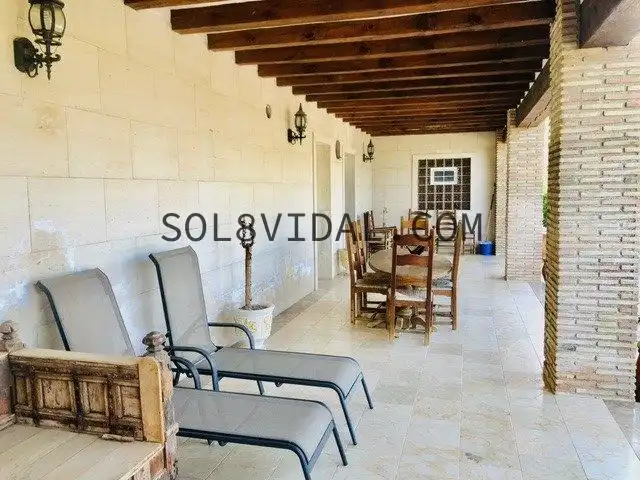 Terrassa de Casa o xalet en venda en Orihuela amb Aire condicionat, Jardí privat i Terrassa