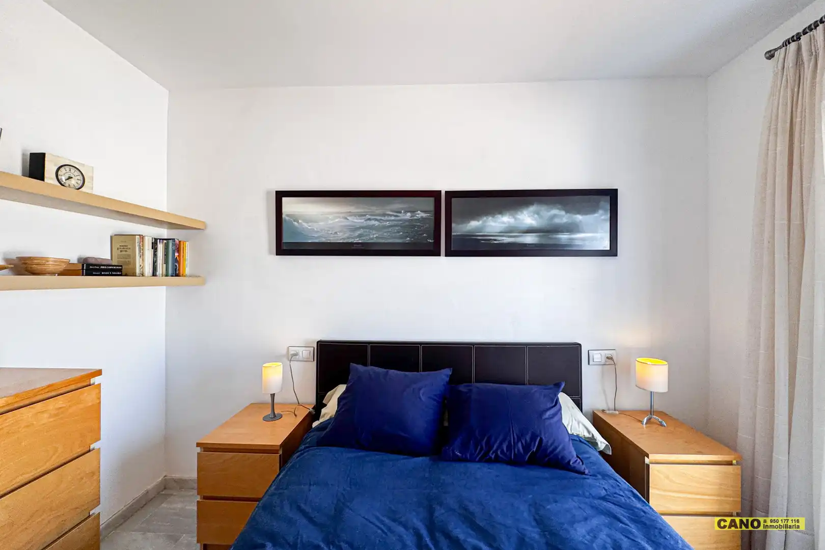 Schlafzimmer von Wohnung zum Verkauf in Almería mit Klimaanlage, Heizung und Terrasse