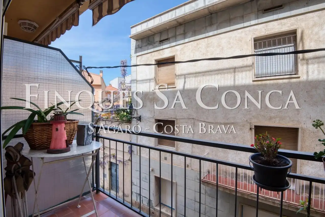 Terraza de Apartamento en venta en Sant Feliu de Guíxols con Calefacción y Parquet