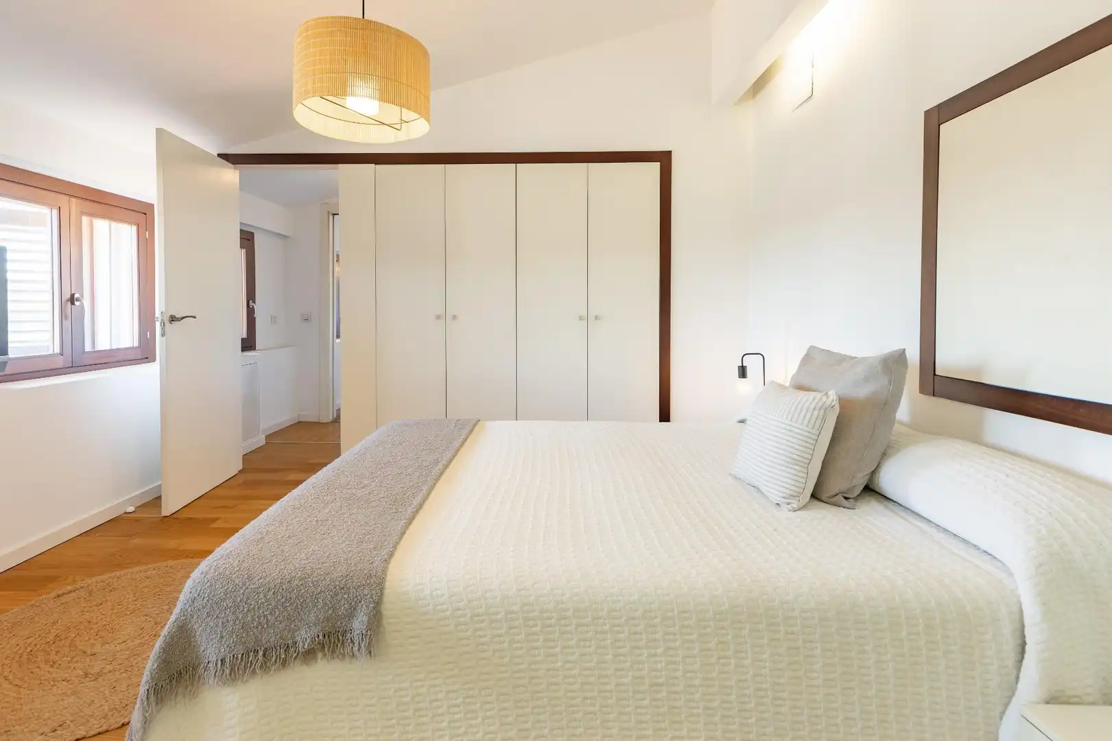 Habitación de Casa adosada en venta en Enguera con Calefacción, Terraza y Trastero