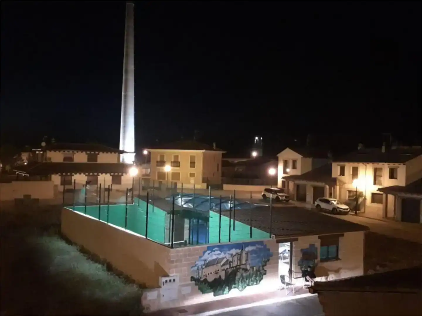 Piscina de Casa o chalet en venta en Navas de Oro con Piscina y Amueblado