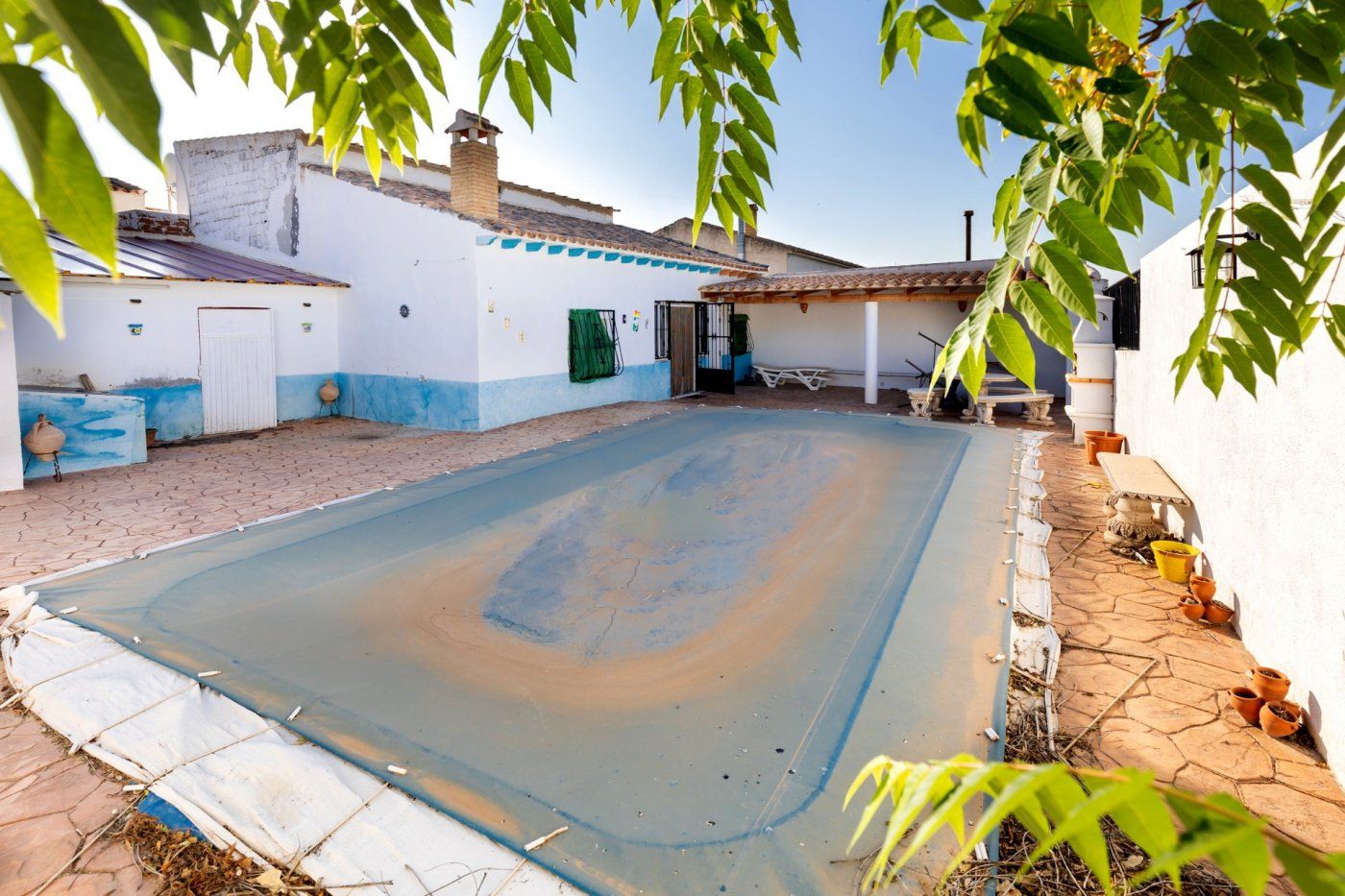 Piscina de Finca rústica en venda en Cortes de Baza amb Calefacció, Jardí privat i Terrassa