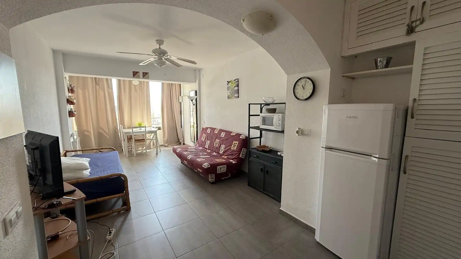 Living room of Study for sale in Roses  with Terrace, Furnished and Balcony