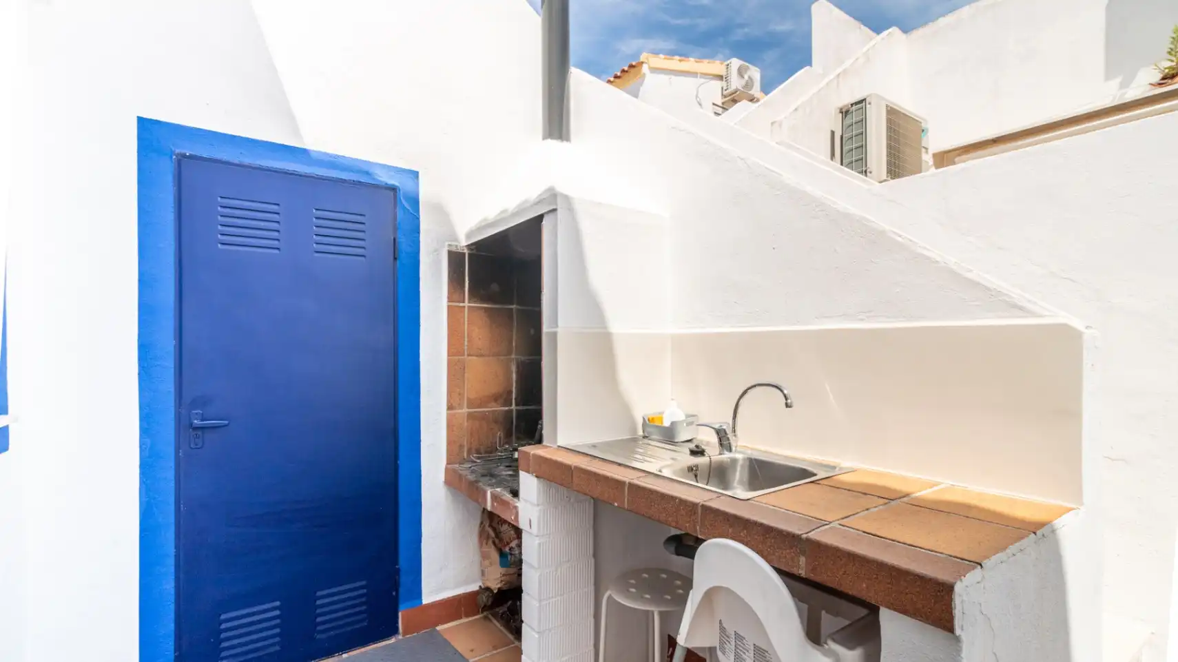 Terrassa de Casa o xalet en venda en El Verger amb Aire condicionat, Calefacció i Jardí privat