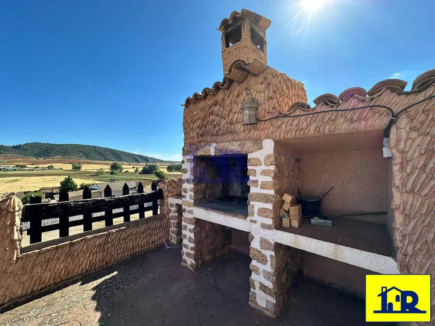 Terrace of Houses for sale in Villar de Olalla  with Heating, Terrace and Storage room