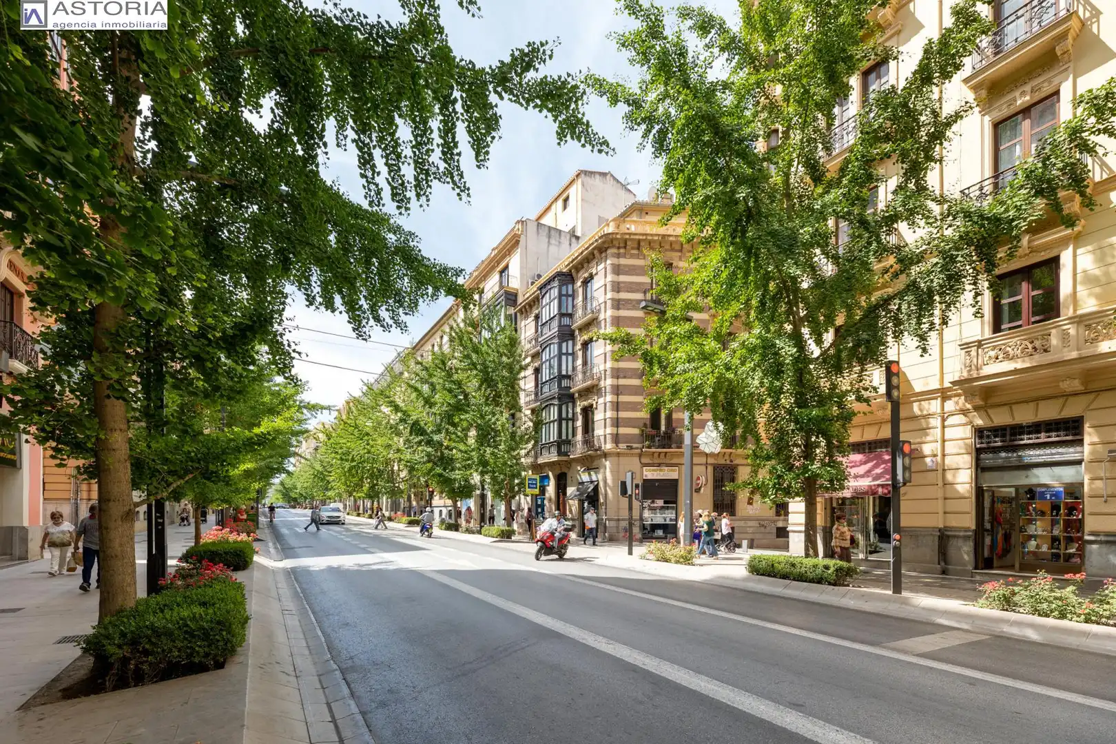 Vista exterior de Ático en venta en Granada con Balcón