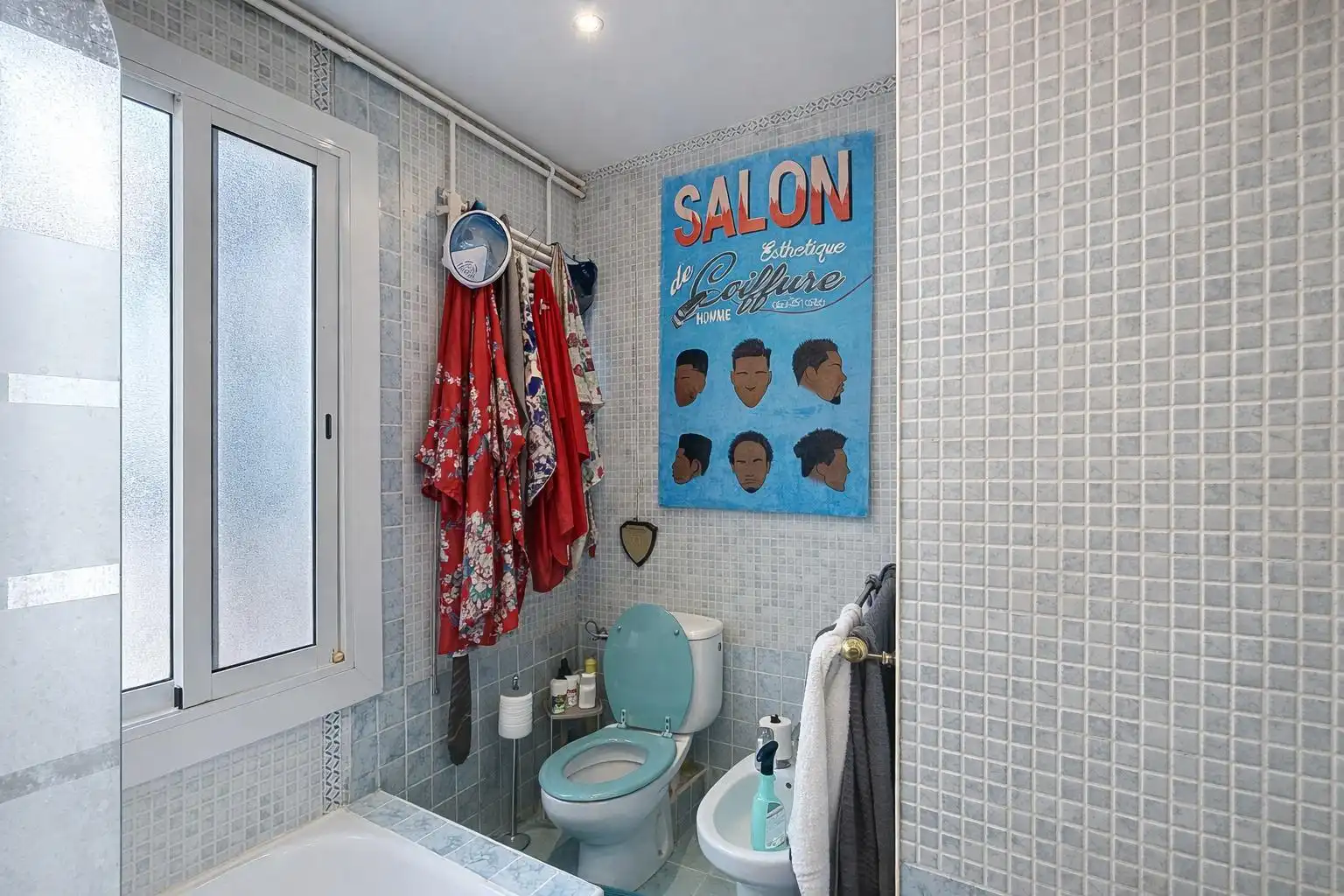 Baño de Ático en venta en Barcelona con Terraza y Balcón