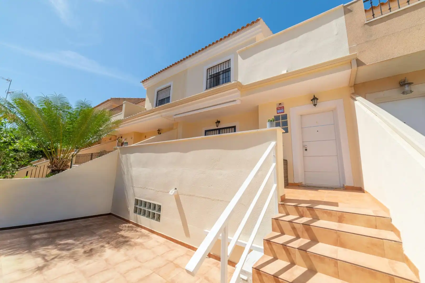 Vista exterior de Casa adosada en venta en San Javier con Aire acondicionado, Terraza y Trastero
