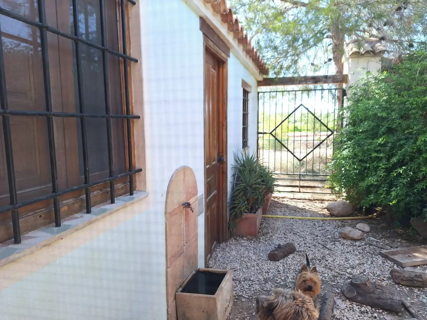 Jardín de Casa adosada en venta en El Pinós / Pinoso con Aire acondicionado, Calefacción y Terraza