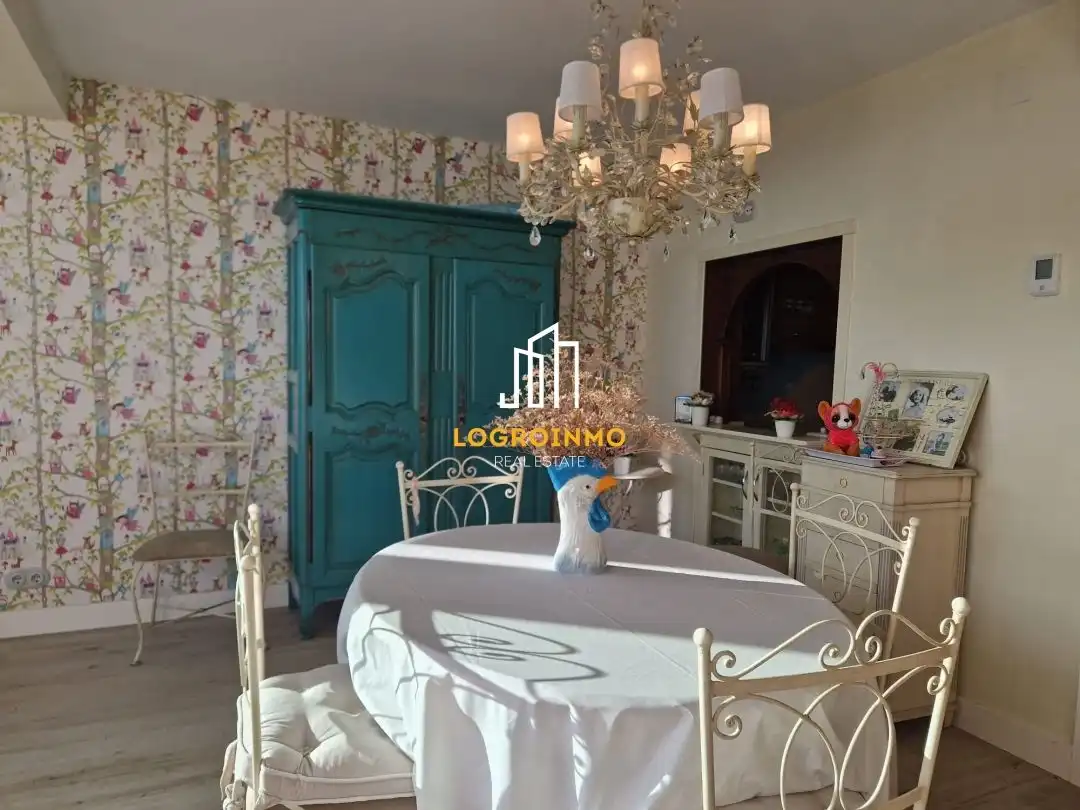 Dining room of Houses for sale in Lapoblación  with Heating, Private garden and Parquet flooring