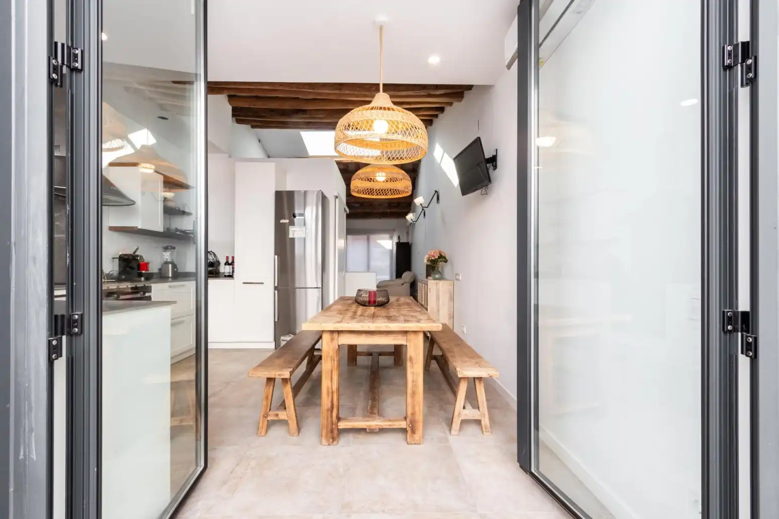Kitchen of Houses for sale in Terrassa  with Air Conditioner, Heating and Terrace