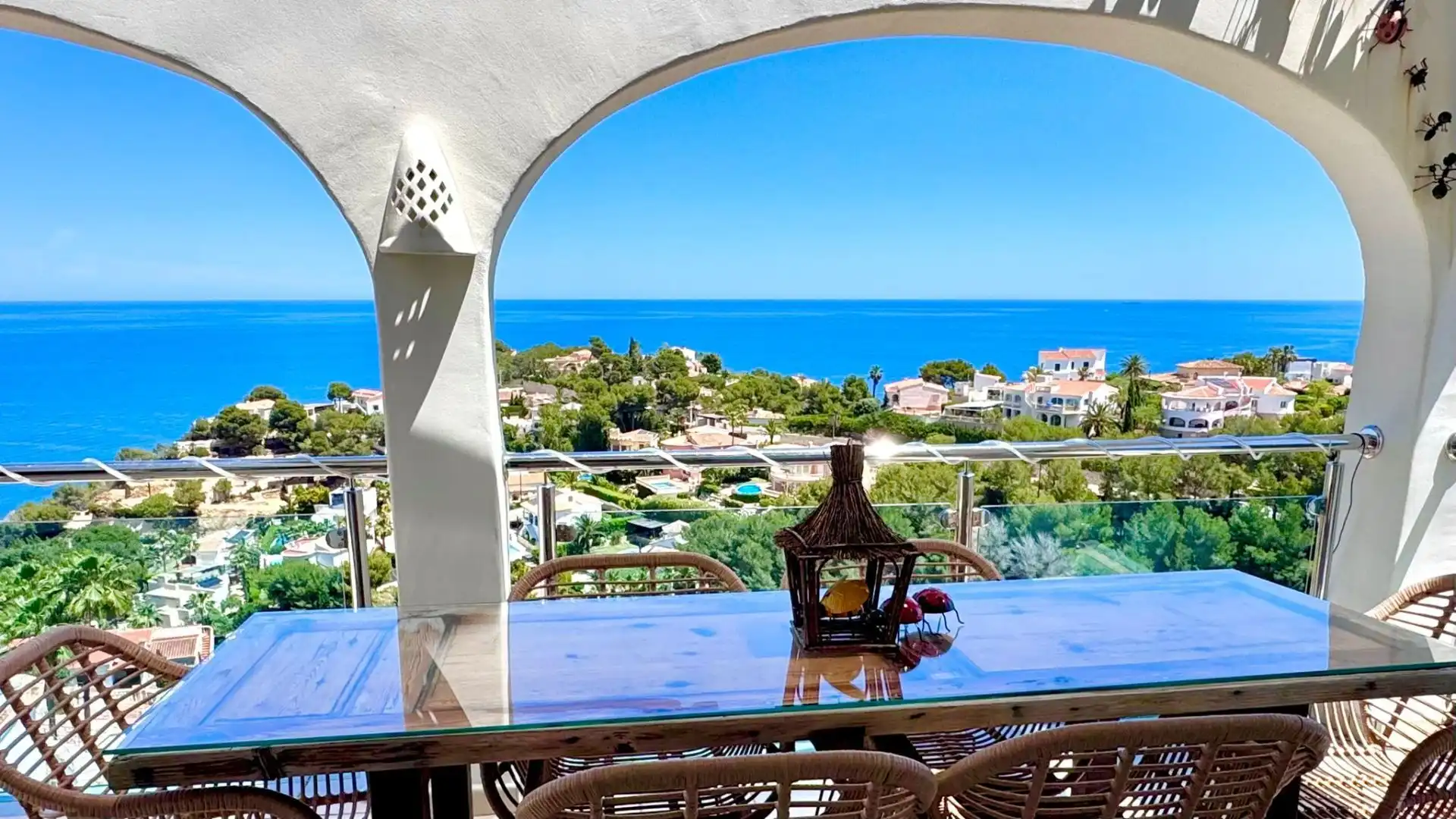 Terrace of Houses for sale in Jávea / Xàbia  with Air Conditioner, Heating and Private garden