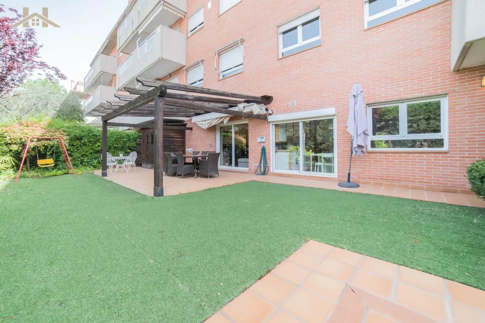 Terraza de Piso en venta en Pozuelo de Alarcón con Aire acondicionado, Calefacción y Jardín privado