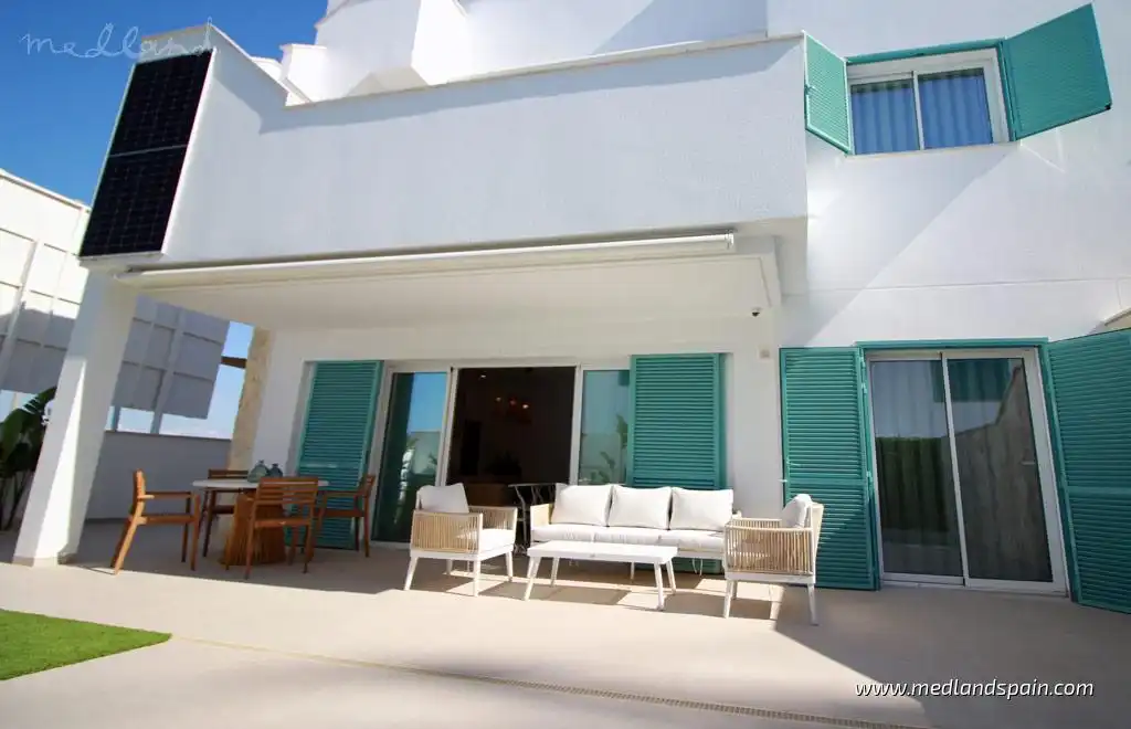Terraza de Apartamento en venta en Pilar de la Horadada con Terraza y Piscina comunitaria