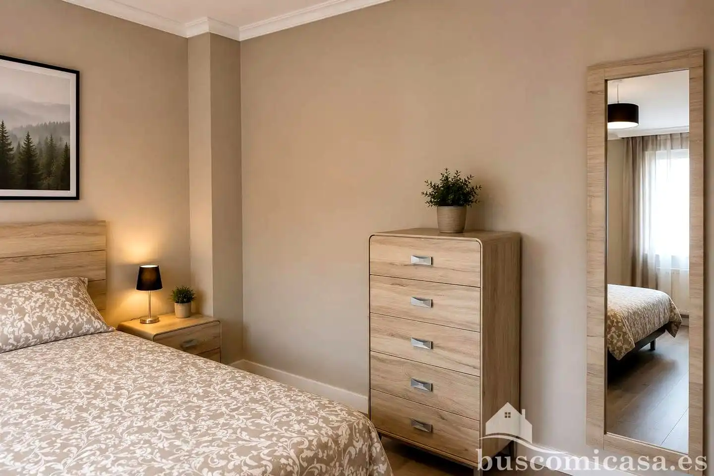Bedroom of Ground floor for sale in Linares  with Air Conditioner, Parquet flooring and Furnished