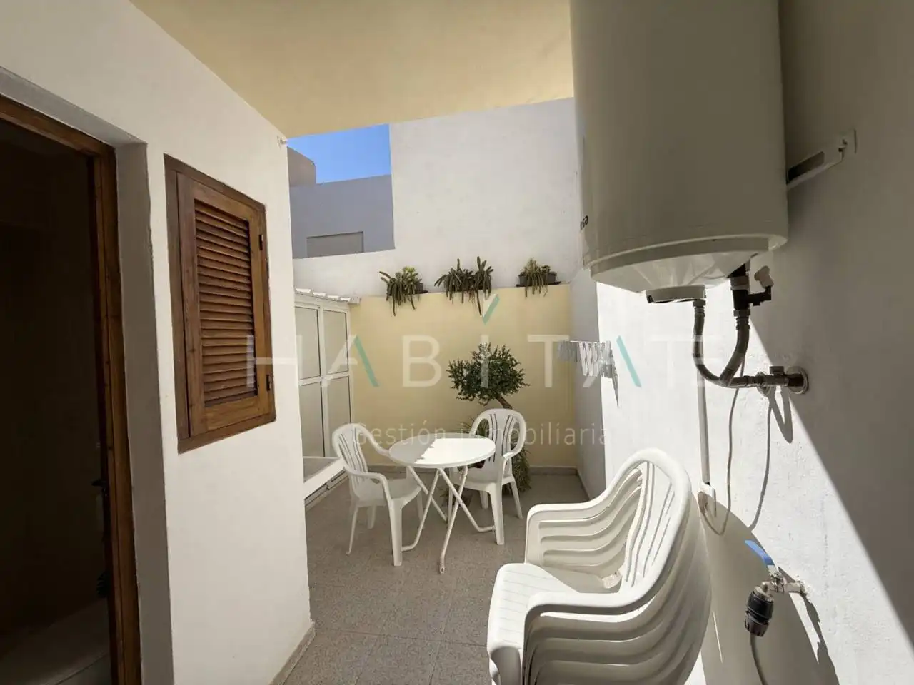 Terraza de Dúplex en venta en San Pedro del Pinatar con Aire acondicionado y Jardín privado