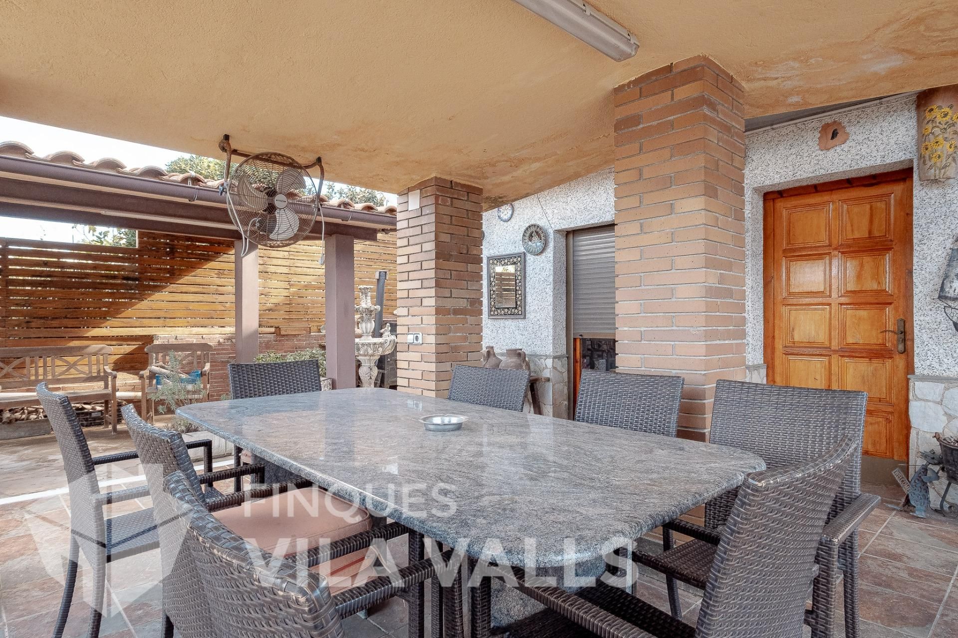 Terrassa de Casa o xalet en venda en Bigues i Riells del Fai amb Aire condicionat, Calefacció i Jardí privat