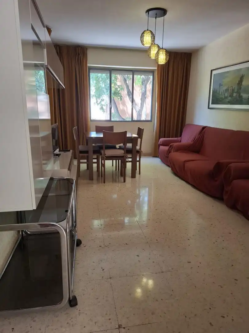 Sala de estar de Piso de alquiler en Murcia con Terraza y Amueblado