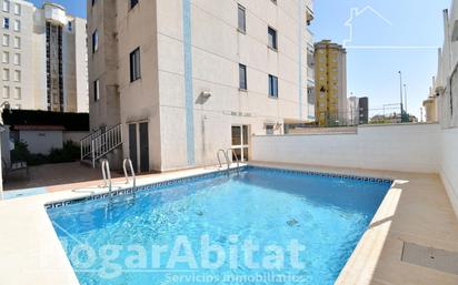 Swimming pool of Flat for sale in Gandia  with Air Conditioner, Heating and Terrace