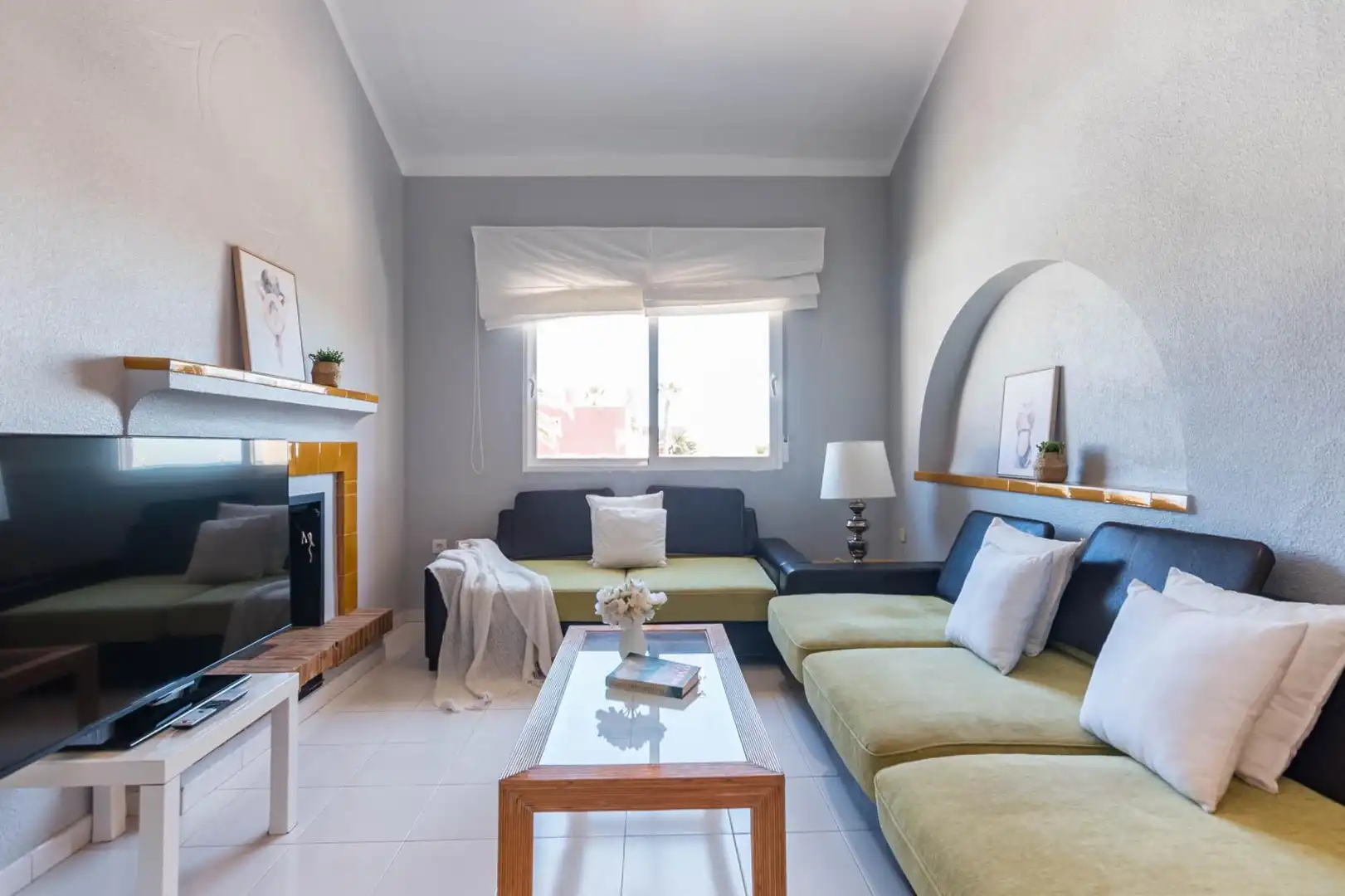 Sala de estar de Casa o chalet en venta en La Manga del Mar Menor con Aire acondicionado, Calefacción y Jardín privado