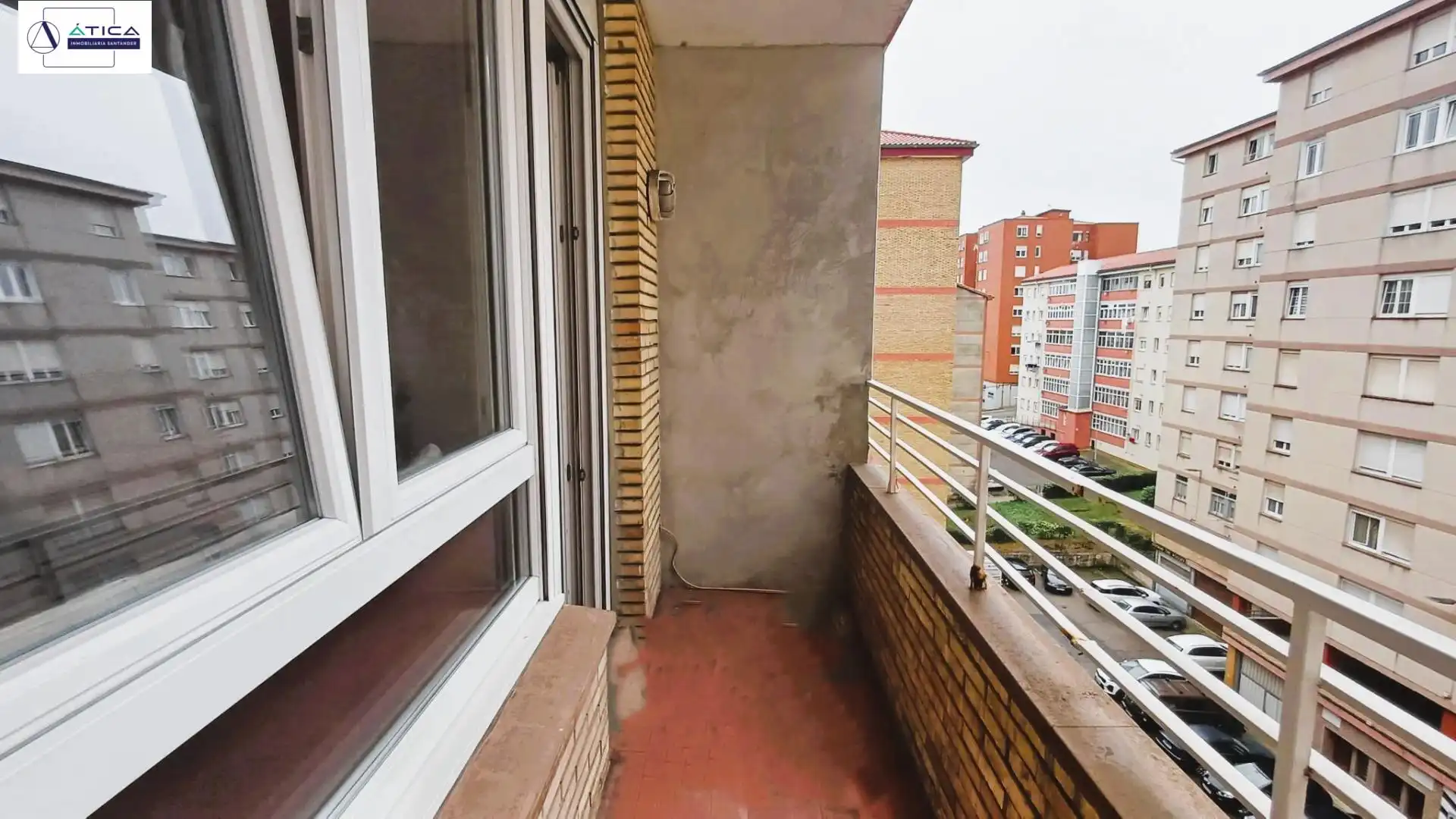 Balcony of Flat for sale in Santander  with Parquet flooring and Terrace