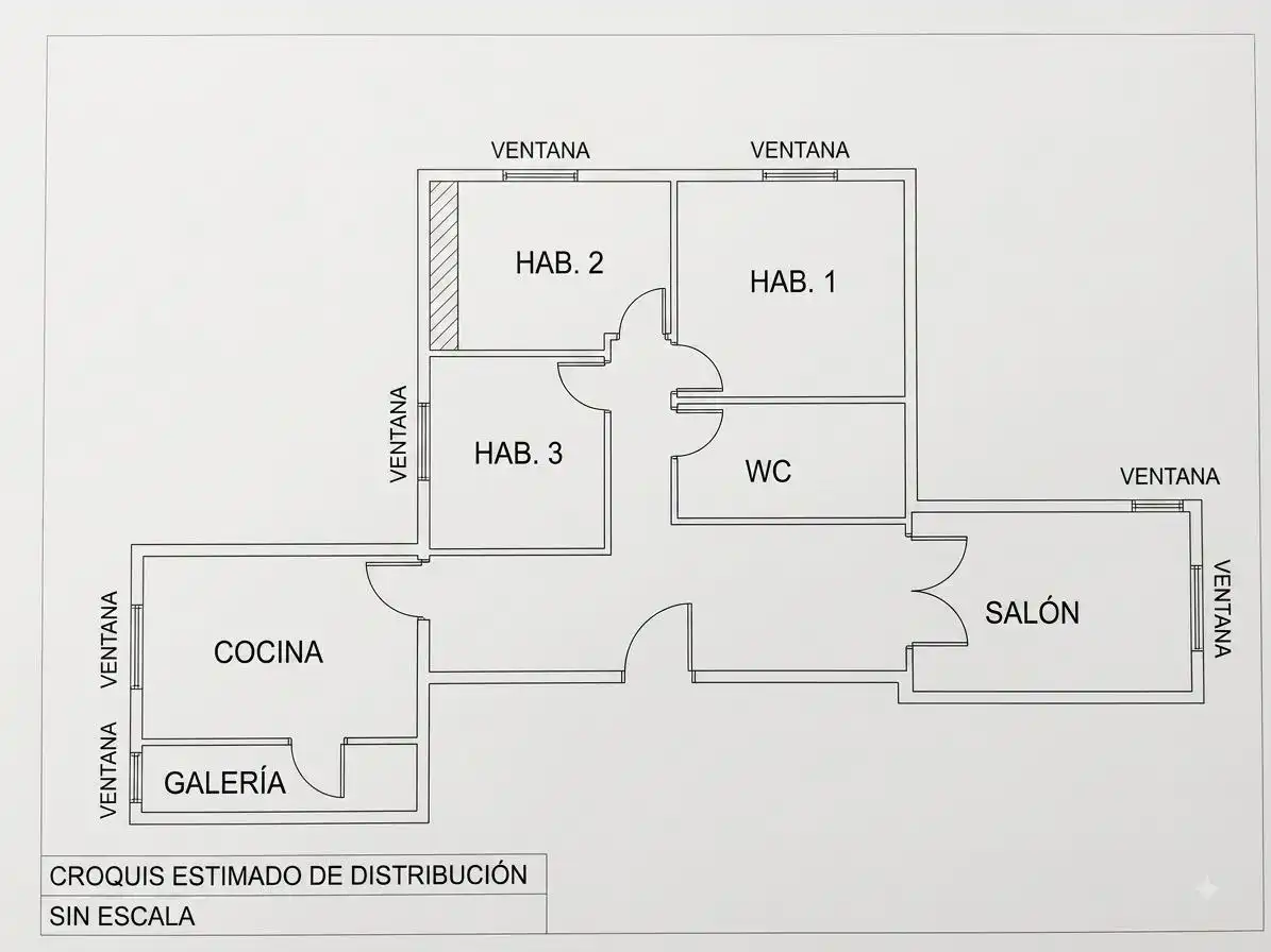 Flat for sale in Eslida  with Air Conditioner