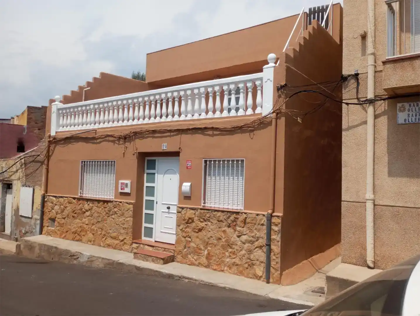 Vista exterior de Casa adosada en venta en Ribesalbes, Castellón