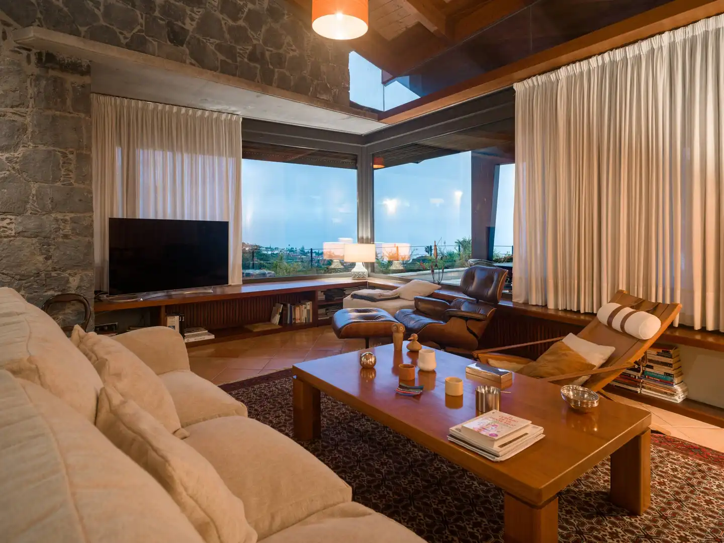Sala de estar de Casa o chalet en venta en Tacoronte con Calefacción, Jardín privado y Terraza