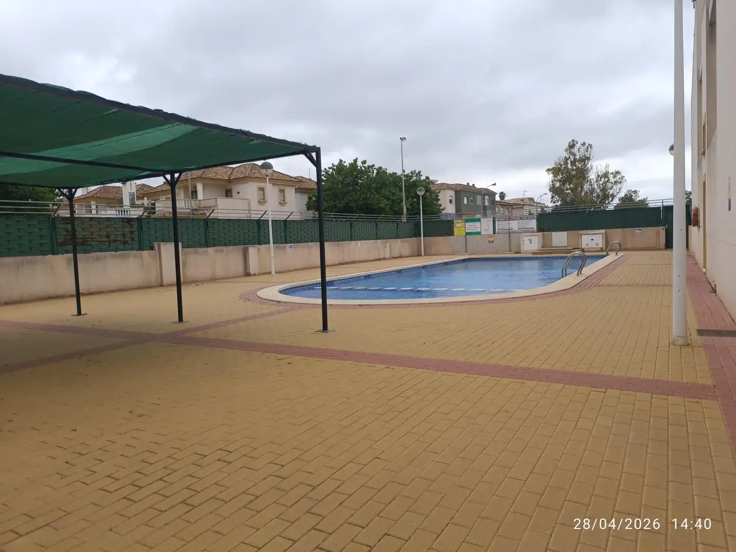 Piscina de Casa adosada en venta en Cartagena
