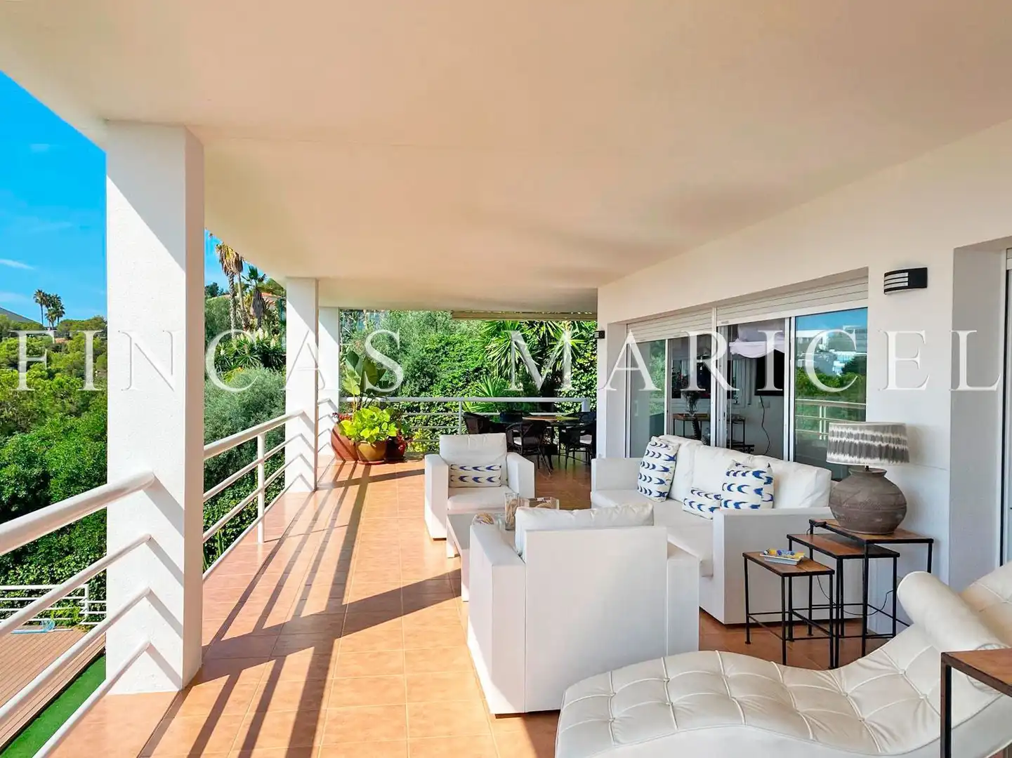 Terraza de Casa o chalet en venta en Sitges con Aire acondicionado, Calefacción y Jardín privado