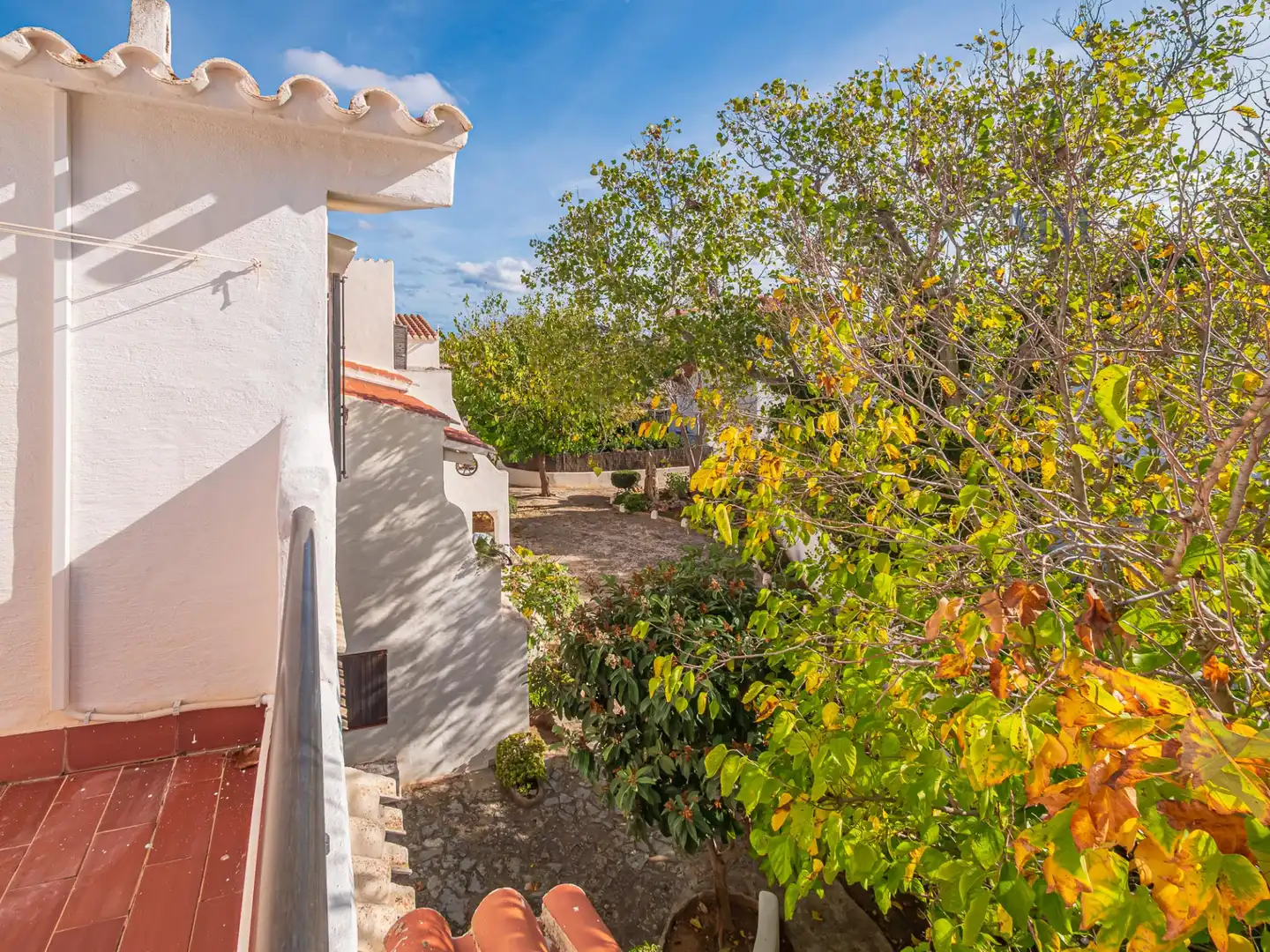 Garten von Maisonette zum Verkauf in Es Castell mit Klimaanlage, Terrasse und Balkon