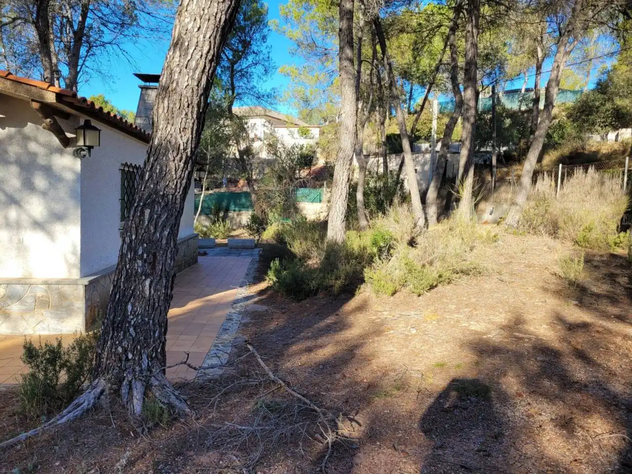 Jardí de Casa o xalet en venda en Vacarisses amb Aire condicionat, Jardí privat i Piscina